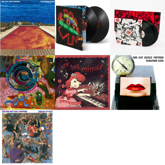 Red Hot Chili Peppers - Californication (2LP/180G) & Greatest Hits (X) & Unlimited Love (Deluxe/2LP) & One Hot Minute & Blood Sugar Sex Magik & Freaky Styley & Uplift Mofo Party Plan