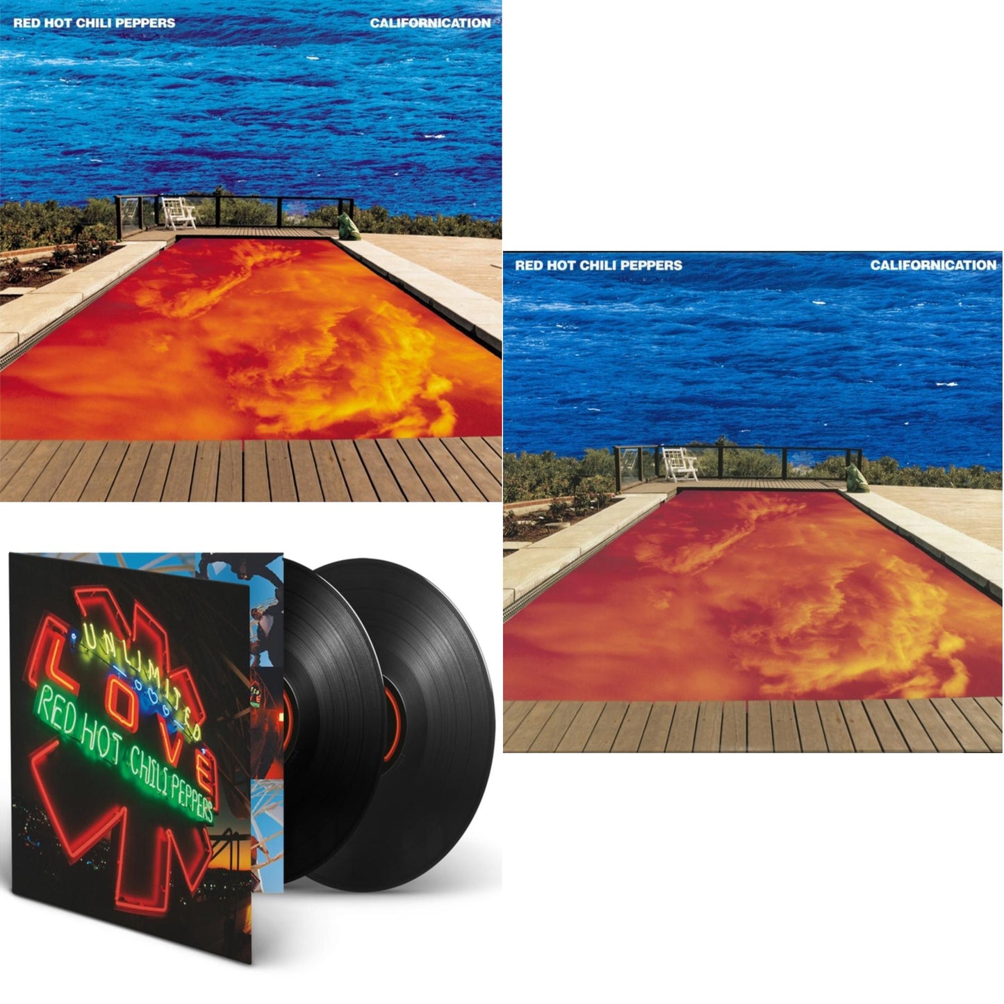 Californication (2LP/180G) & Californication (2LP/Red & Blue Vinyl) & Unlimited Love (Deluxe/2LP)
