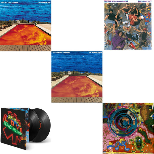 Californication (2LP/180G) & Californication (2LP/Red & Blue Vinyl) & Unlimited Love (Deluxe/2LP) & Freaky Styley & Uplift Mofo Party Plan
