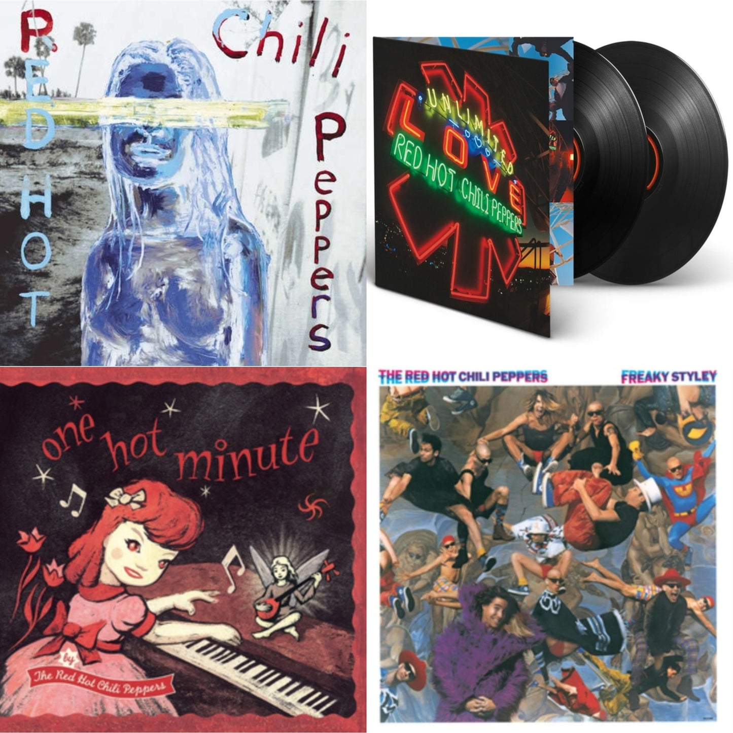 By The Way & Unlimited Love (Deluxe/2LP) & One Hot Minute & Freaky Styley