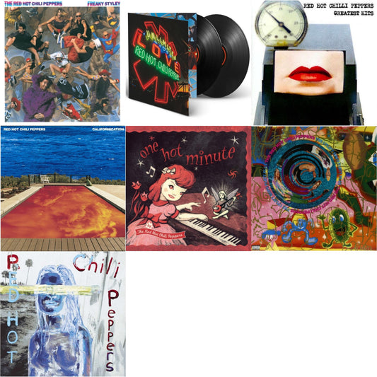 Californication (2LP/180G) & By The Way & Greatest Hits (X) & Unlimited Love (Deluxe/2LP) & One Hot Minute & Freaky Styley & Uplift Mofo Party Plan