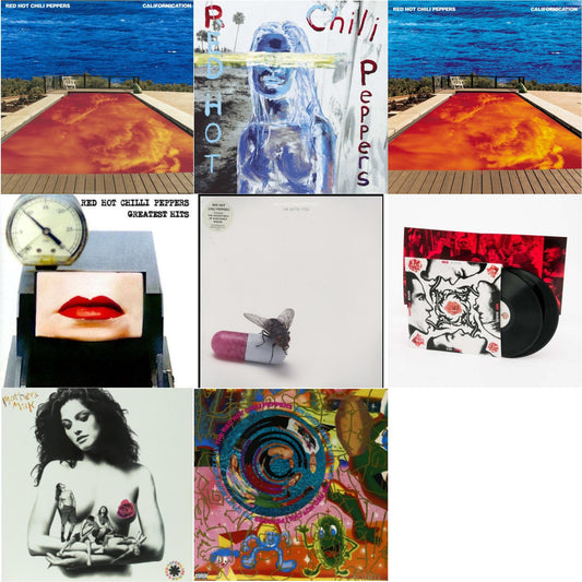 Californication (2LP/180G) & By The Way & Californication (2LP/Red & Blue Vinyl) & Greatest Hits (X) & I'm With You & Blood Sugar Sex Magik & Mother's Milk & Uplift Mofo Party Plan