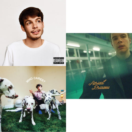Rex Orange County - Pony (X) (140G/Dl Insert) & Who Cares? (X) (150G) & Apricot Princess - LP Vinyl Bundle