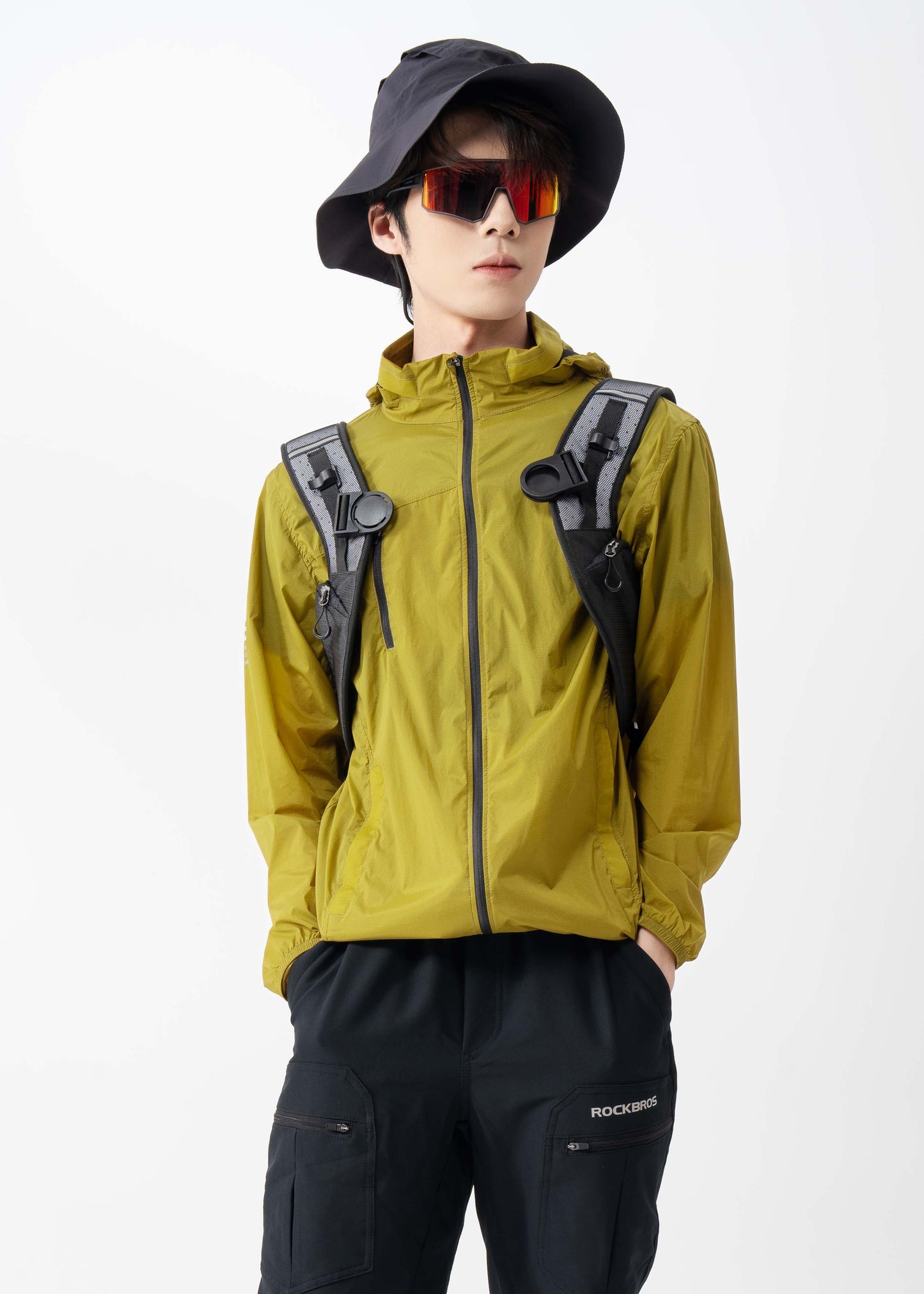 Road to Sky Men's Lightweight Cycling Windbreaker | ROCKBROS