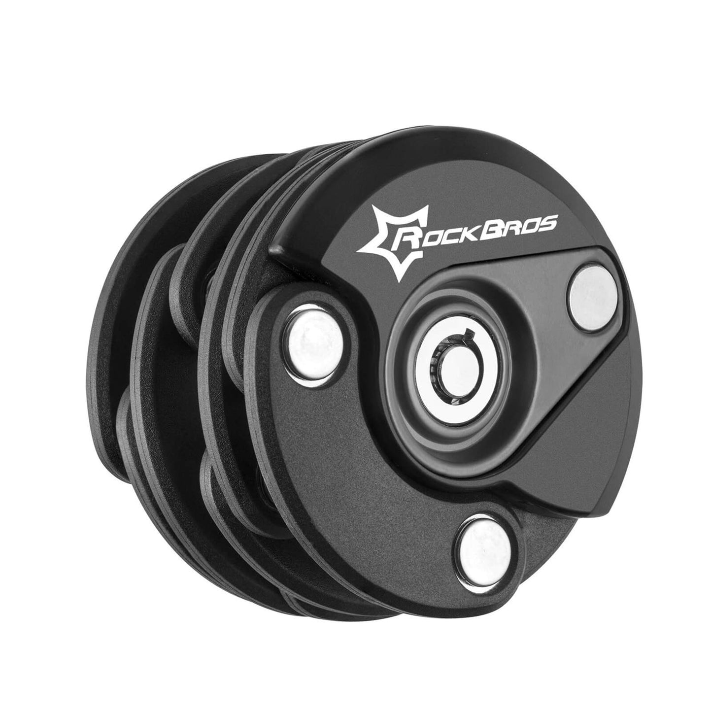 ROCKBROS Folding Bike Lock Anti-theft Alloy Lock with Mounting Bracket