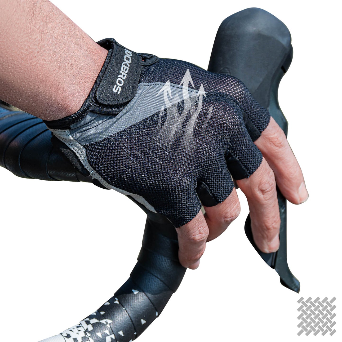 ROCKBROS Half-Finger Gel Padded Cycling Gloves Summer
