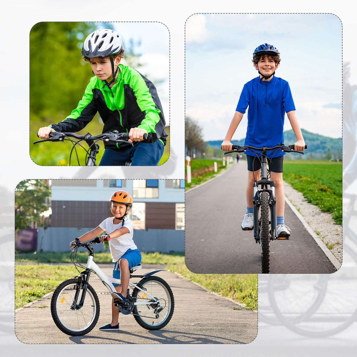 ROCKBROS Kids Bike Saddle Comfortable