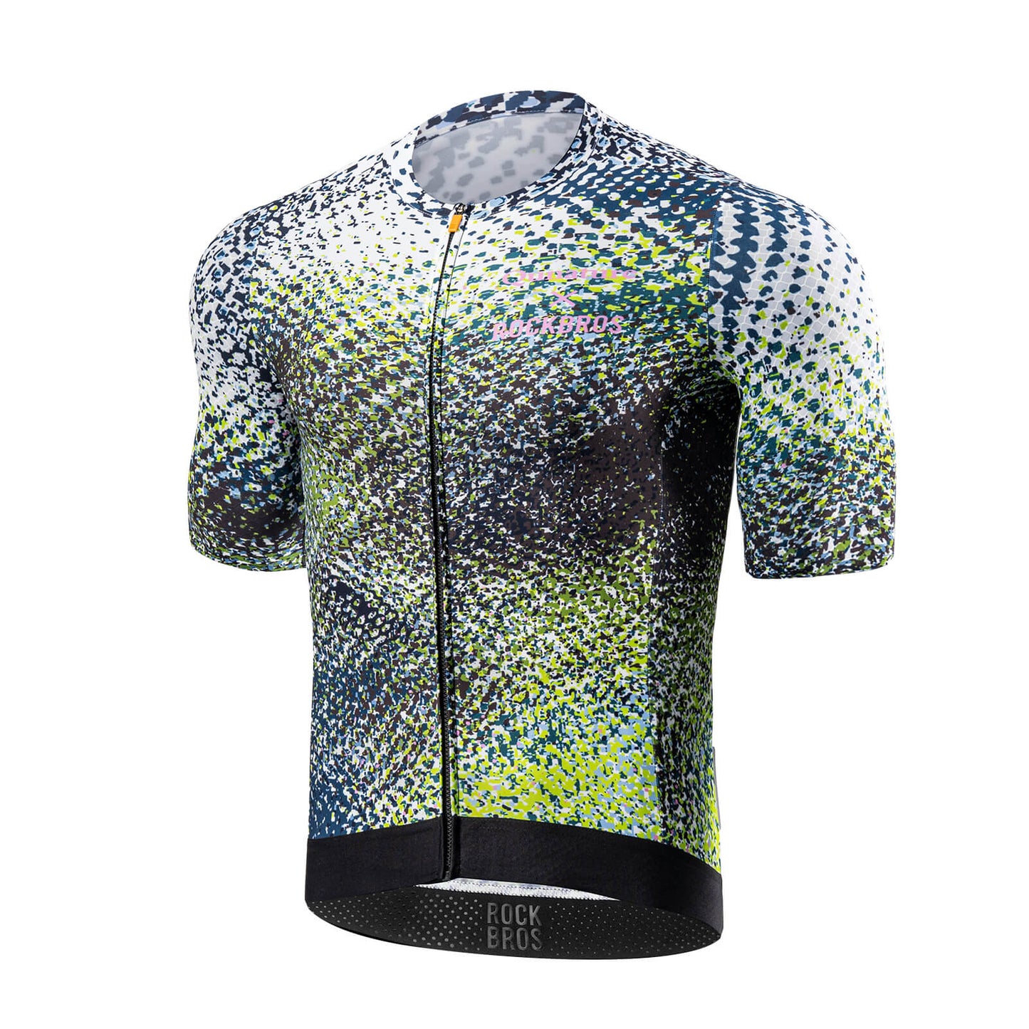 ROCKBROS Men's Short-Sleeve Camouflage Reflective Cycling Jersey