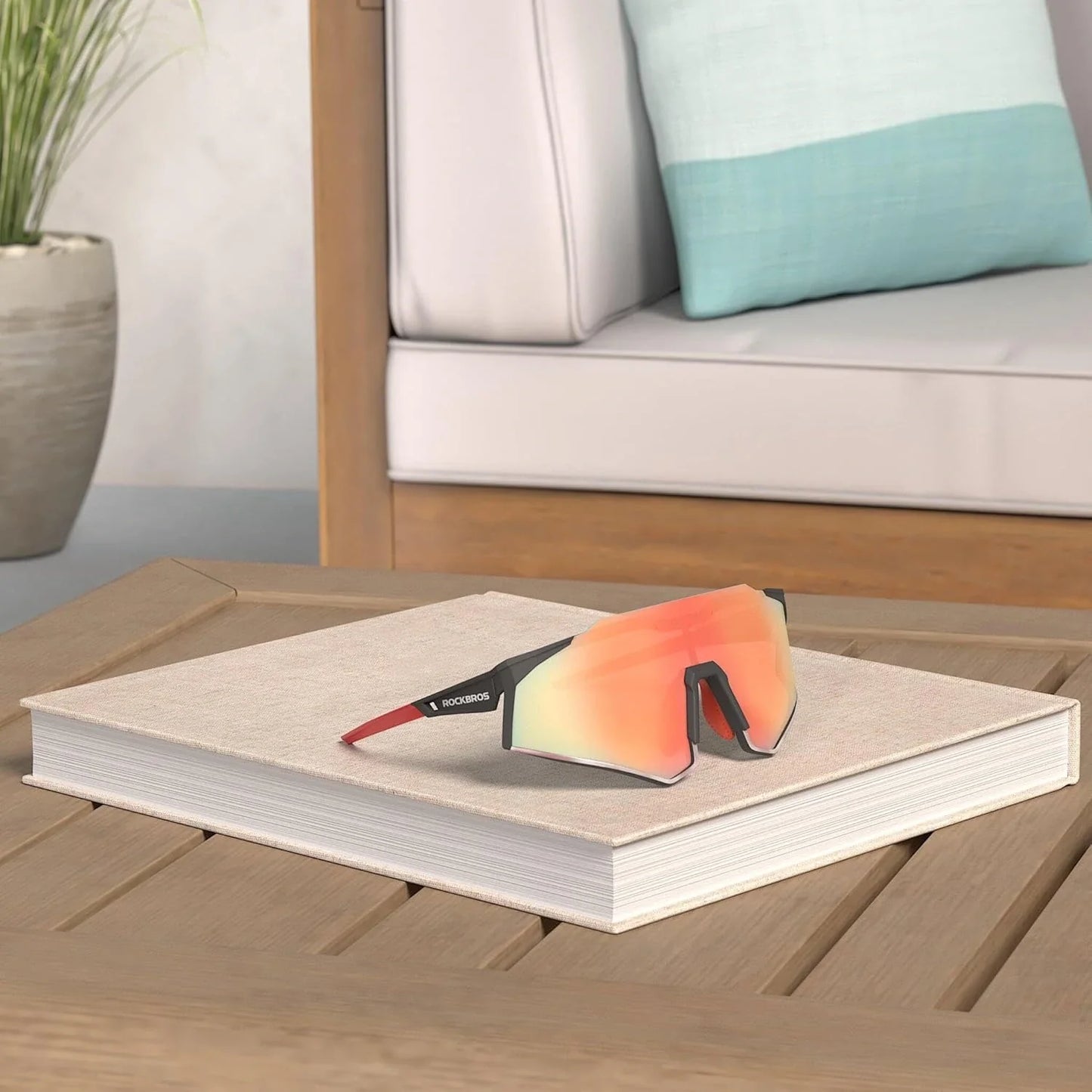 ROCKBROS-Ultralight Polarised Sports Sunglasses 22g