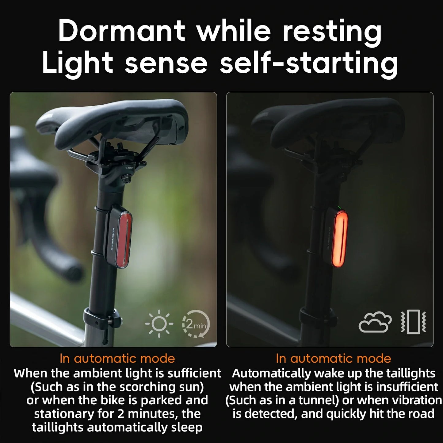 Magnetic Tail Light Brake Sense USB-C