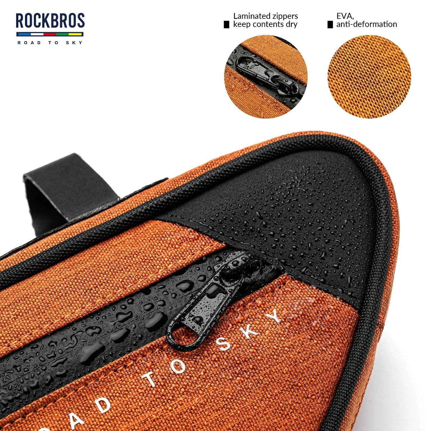 ROCKBROS Bike Triangle Bag-Road to sky