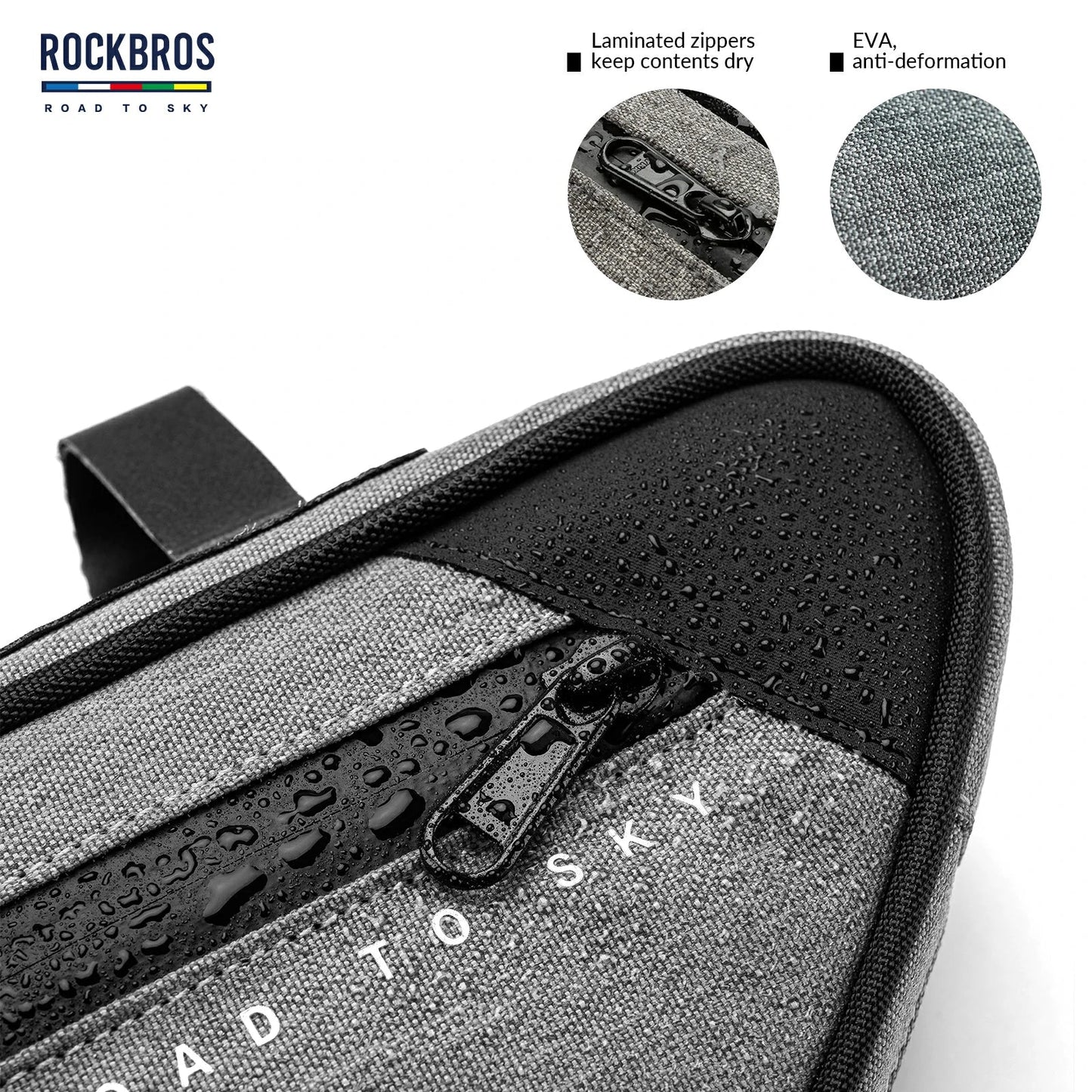 ROCKBROS Bike Triangle Bag-Road to sky