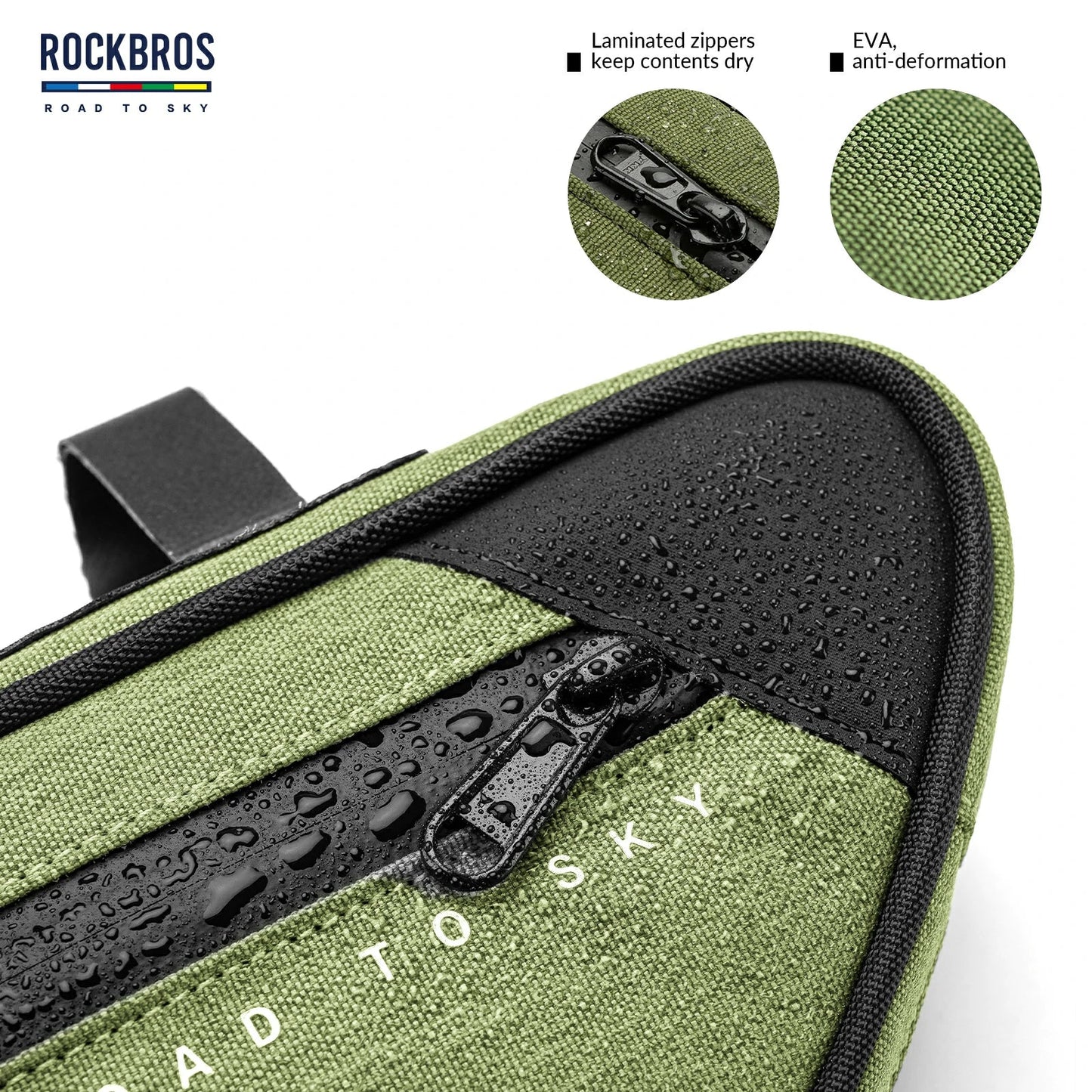 ROCKBROS Bike Triangle Bag-Road to sky