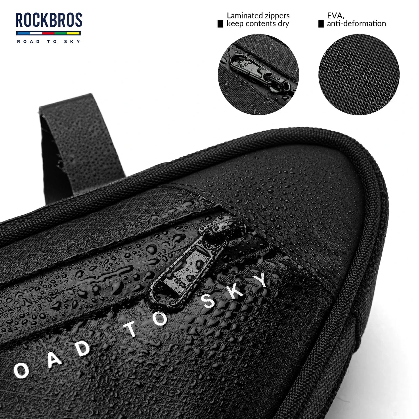 ROCKBROS Bike Triangle Bag-Road to sky