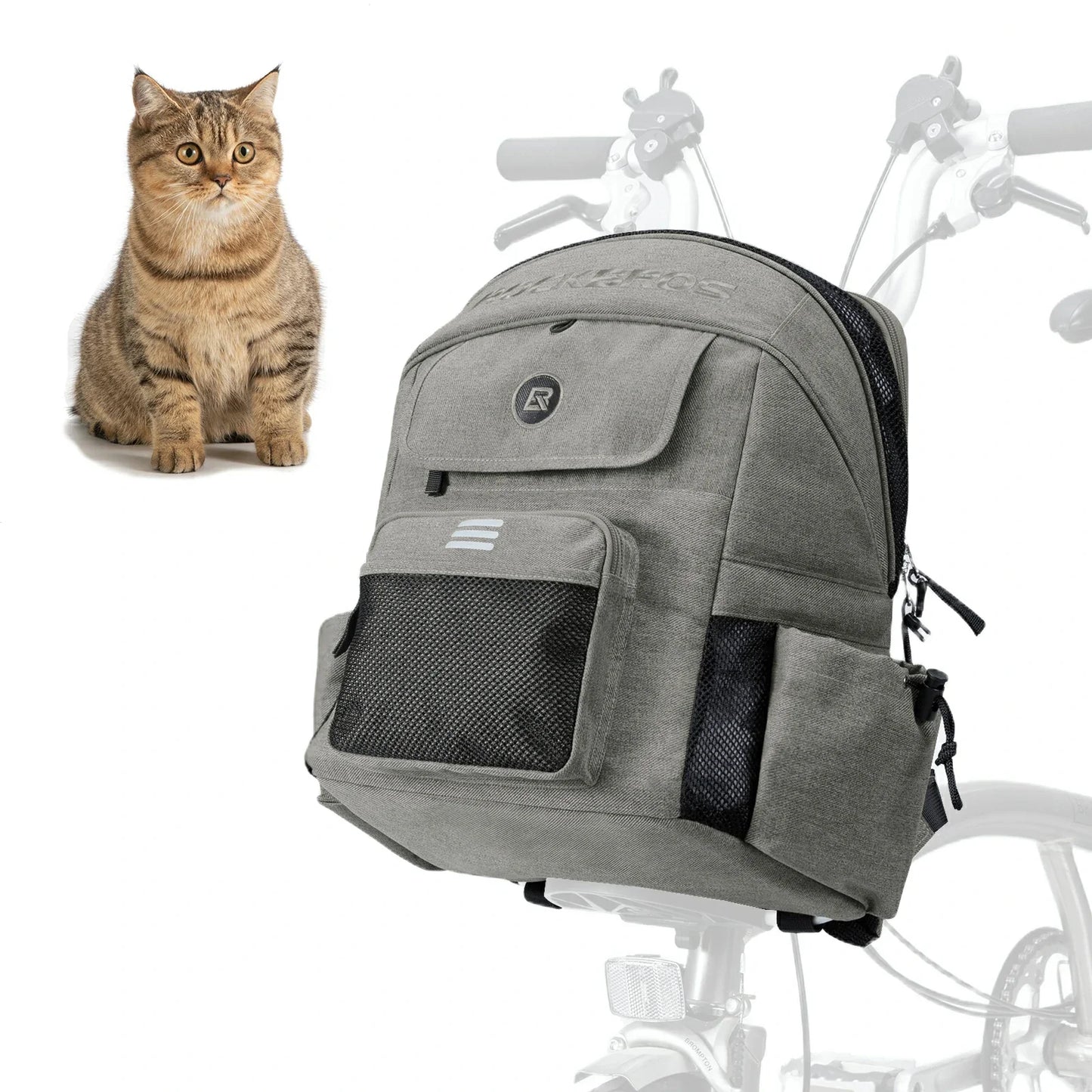 ROCKBROS Folding Bike Pet Bag  Backpack