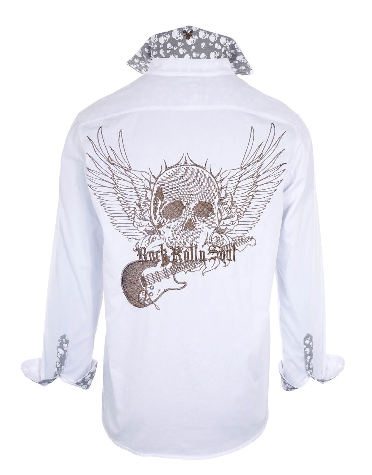 Flying Skull & Guitar