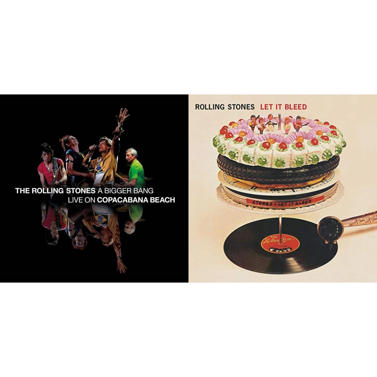 Rolling Stones - Let It Bleed (50Th Anniversary Edition) & Bigger Bang Live On Copacabana Beach (Multi Color Vinyl/3LP)