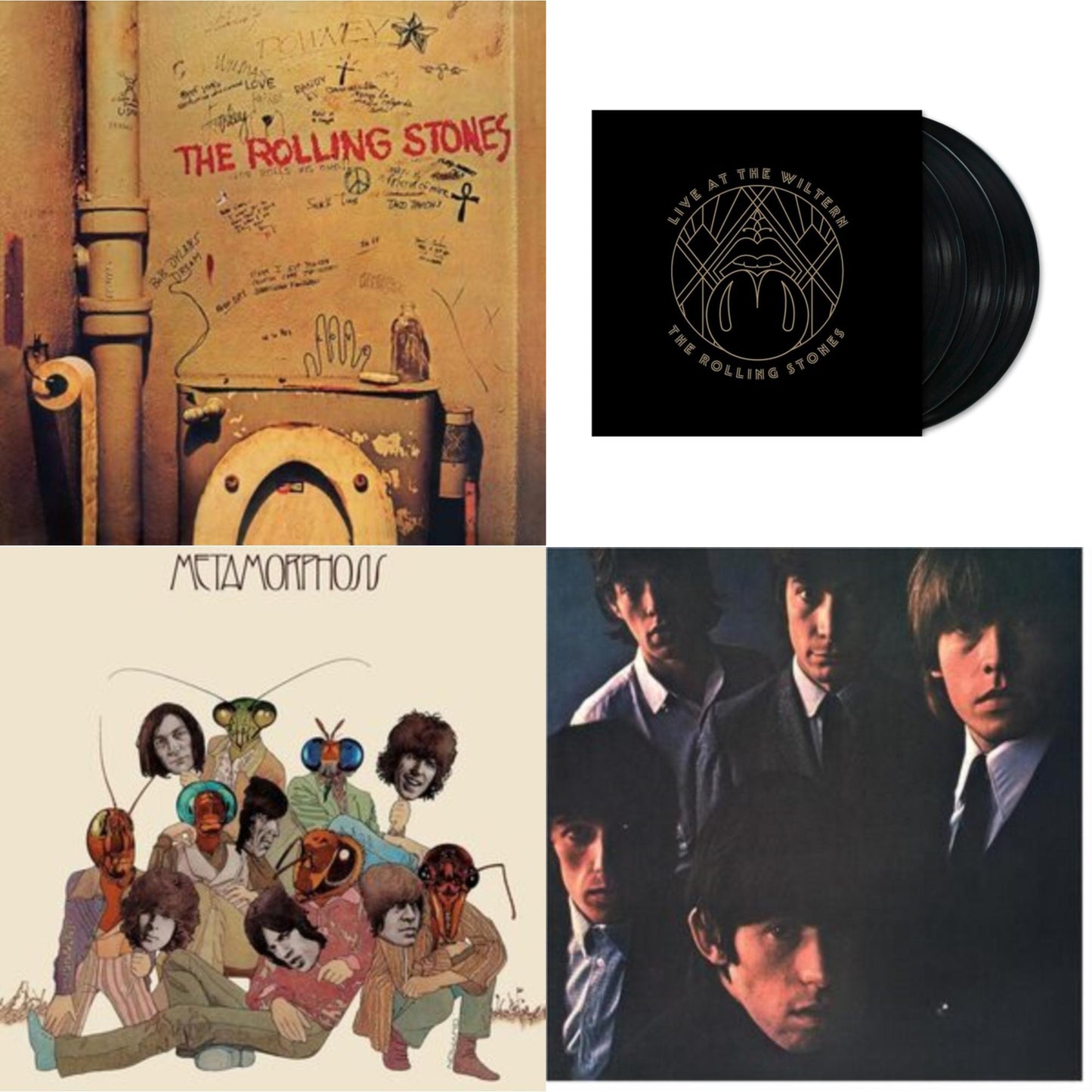 Beggars Banquet & Rolling Stones No.2 (180G) & Metamorphosis & Live At The Wiltern (3LP)