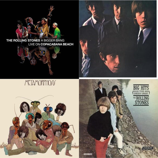 Rolling Stones No.2 (180G) & Big Hits (High Tide Green Grass LP Vinyl) & Metamorphosis & Bigger Bang Live On Copacabana Beach (Multi Color Vinyl/3LP)