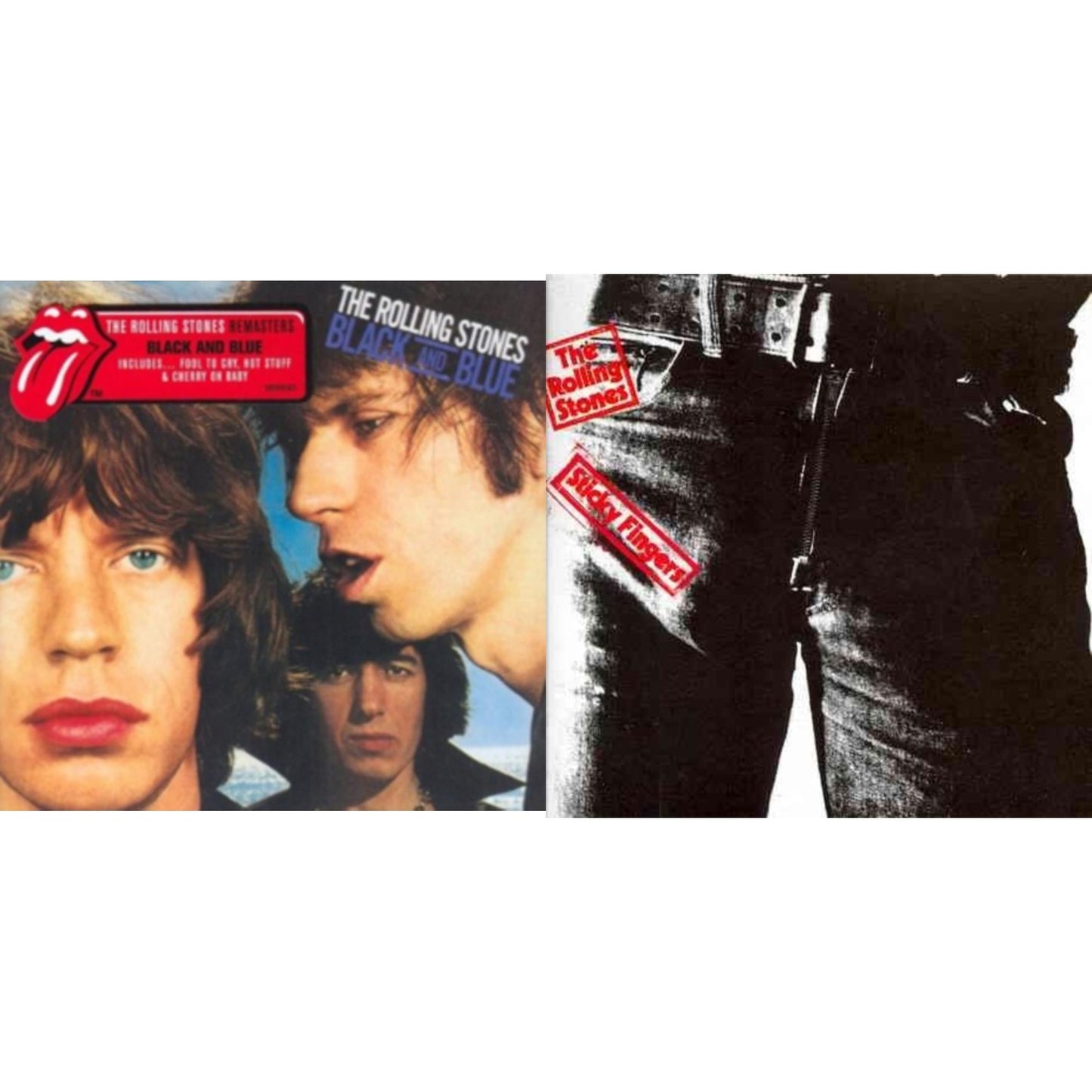 Black & Blue & Sticky Fingers