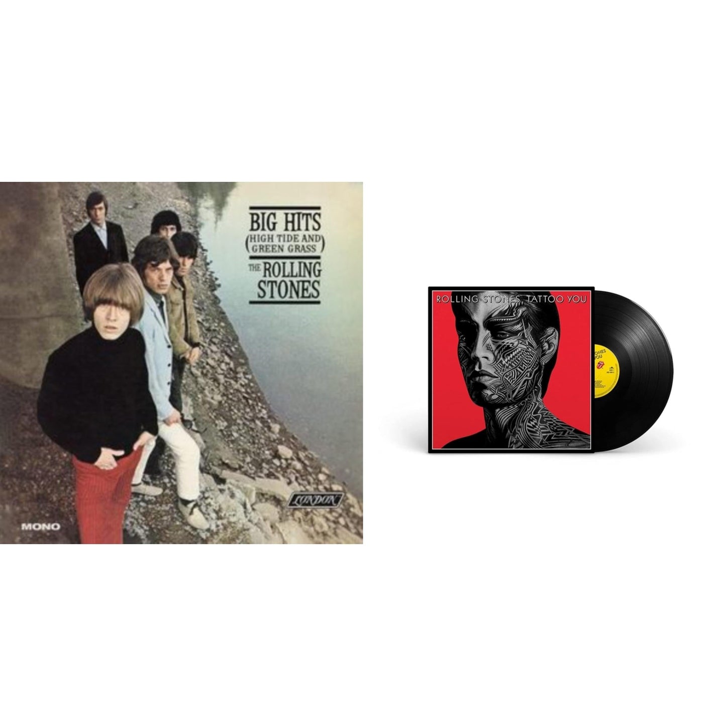 Big Hits (High Tide Green Grass LP Vinyl) & Tattoo You (2021 Remaster)