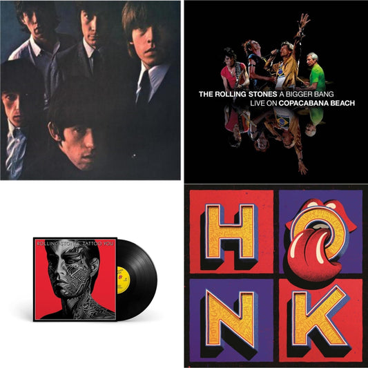 Rolling Stones No.2 (180G) & Bigger Bang Live On Copacabana Beach (Multi Color Vinyl/3LP) & Tattoo You (2021 Remaster) & Honk (Translucent Red Vinyl/2LP)