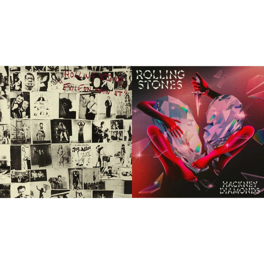 Rolling Stones - Hackney Diamonds & Exile On Main Street (2LP)