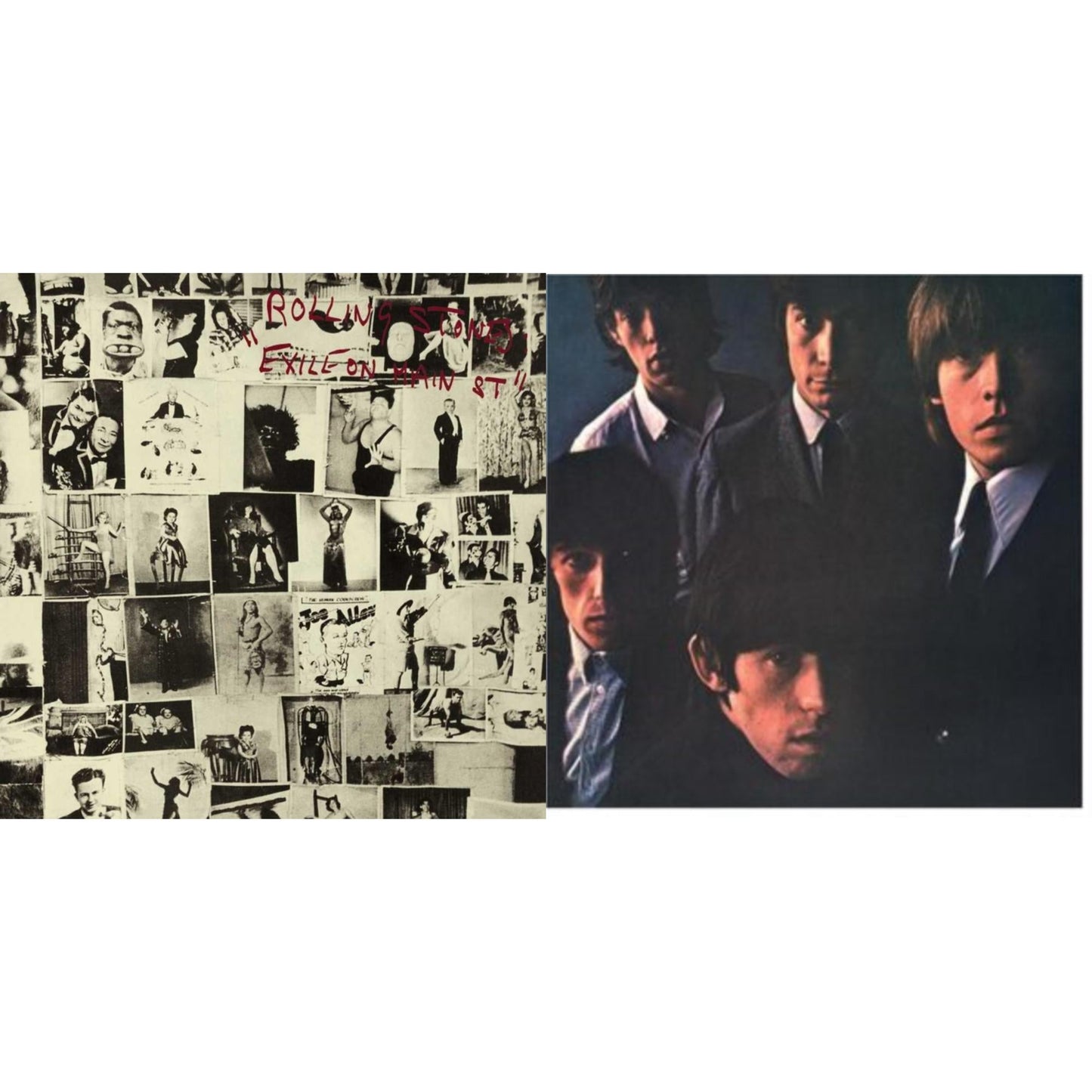 Rolling Stones - Rolling Stones No.2 (180G) & Exile On Main Street (2LP)