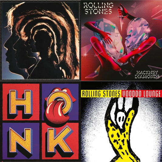 Hot Rocks 1964-1971 (2LP) & Hackney Diamonds & Voodoo Lounge (30Th Anniversary) (Red/Yellow Vinyl/2LP) & Honk (Translucent Red Vinyl/2LP)