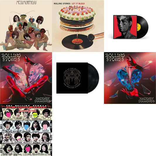 Metamorphosis & Let It Bleed (50Th Anniversary Edition) & Tattoo You (2021 Remaster) & Hackney Diamonds & Live At The Wiltern (3LP) & Hackney Diamonds (1 Year Anniversary/Clear/Blue Splatter Vinyl/2LP) & Some Girls