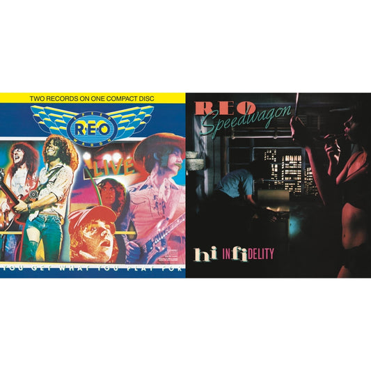 Reo Speedwagon - Hi Infidelity & Live: You Get What You Play For - CD Bundle