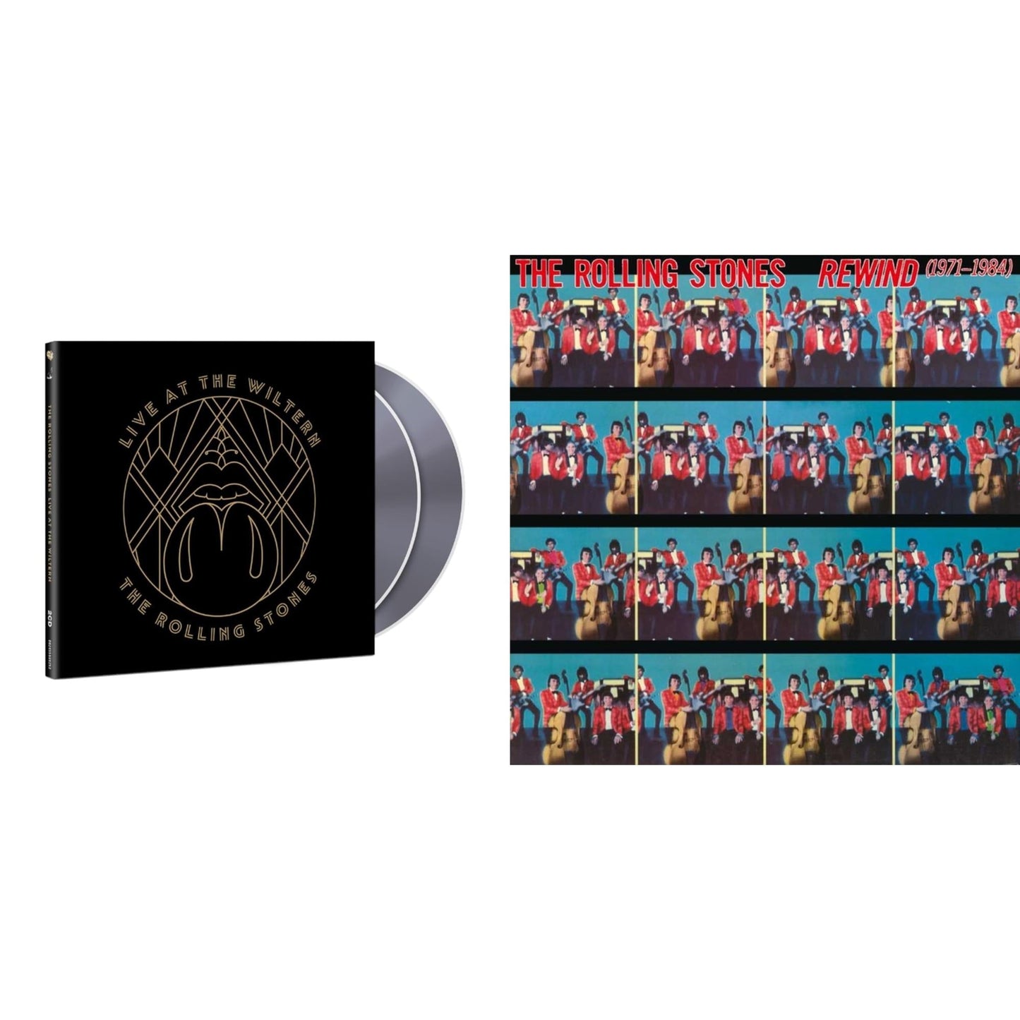 Rolling Stones - Rewind (1971-1984) (Super High Material CD) & Live At The Wiltern (2CD)