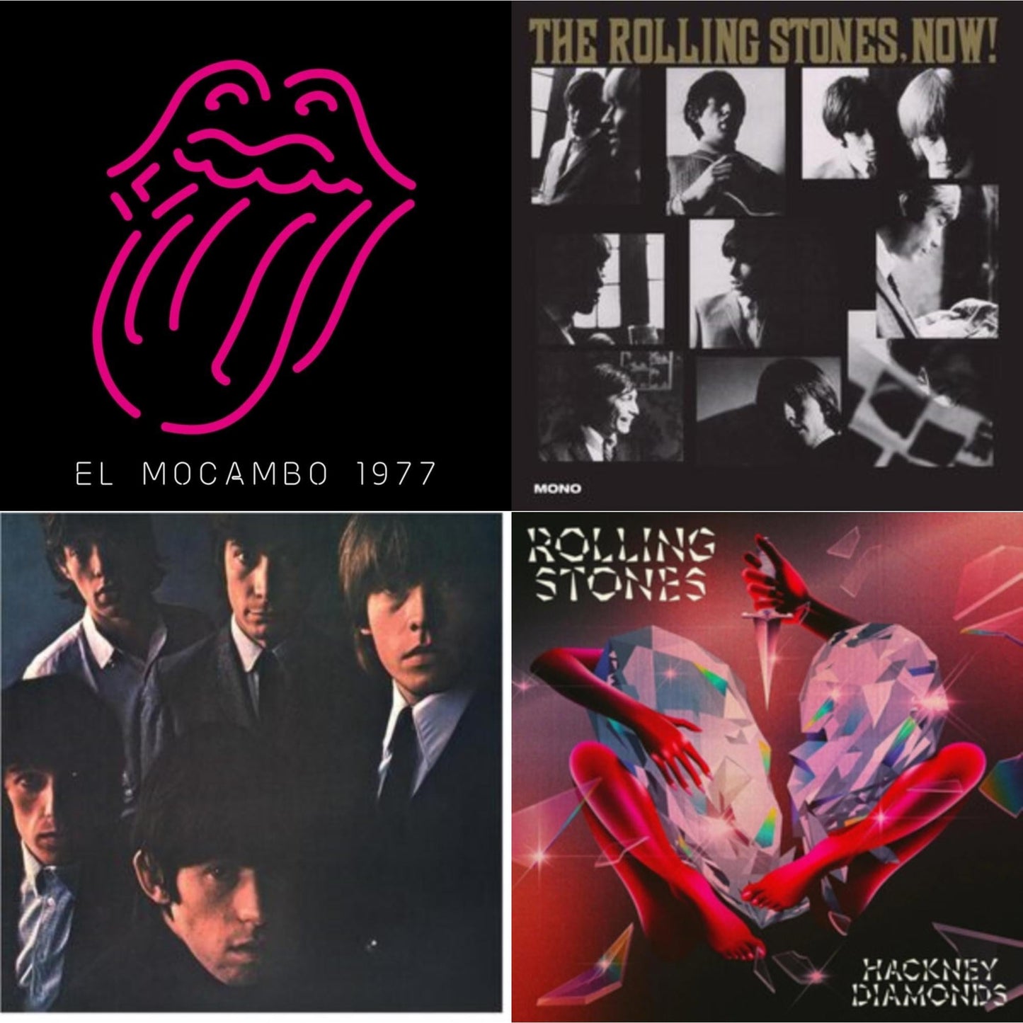 Rolling Stones No.2 (180G) & Rolling Stones, Now! & Live At The El Mocambo (4LP) & Hackney Diamonds
