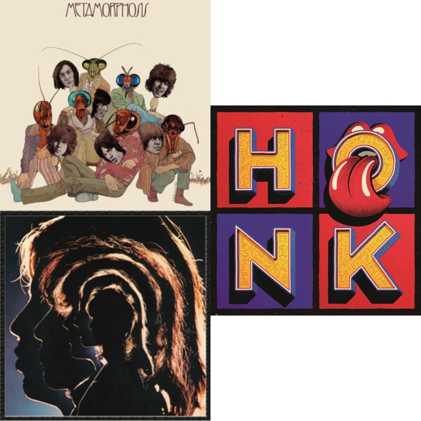 Metamorphosis & Hot Rocks 1964-1971 (2LP) & Honk (Translucent Red Vinyl/2LP)