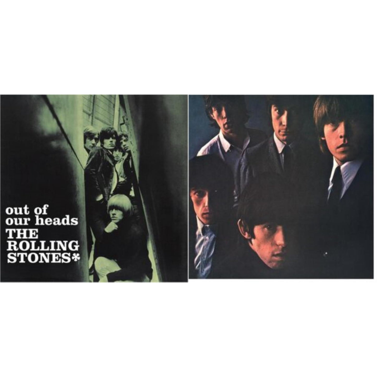 Rolling Stones - Rolling Stones No.2 (180G) & Out Of Our Heads (Uk) - LP Vinyl Bundle