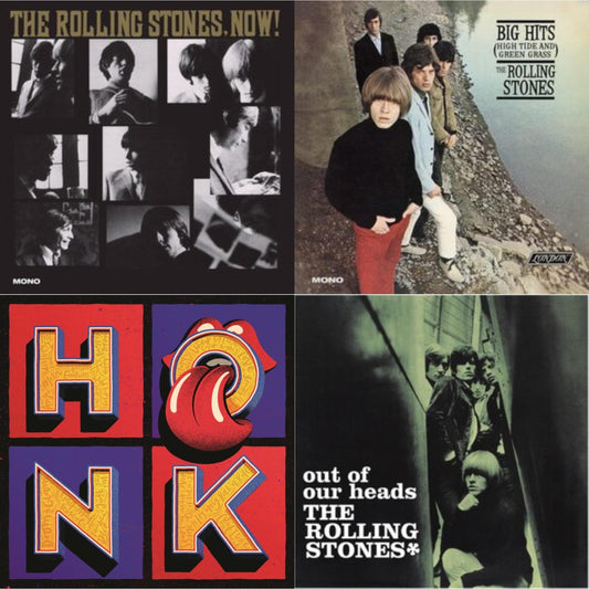 Out Of Our Heads (Uk) & Big Hits (High Tide Green Grass LP Vinyl) & Rolling Stones, Now! & Honk (Translucent Red Vinyl/2LP)