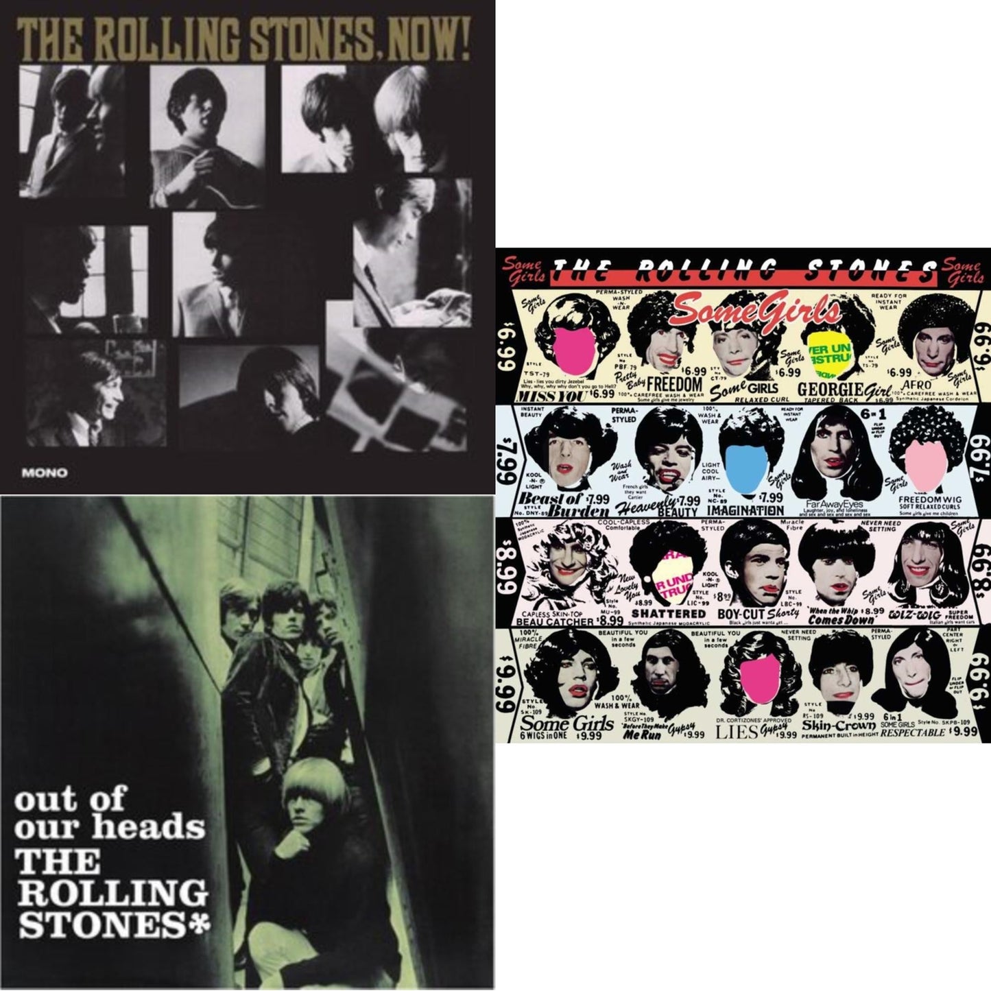 Out Of Our Heads (Uk) & Rolling Stones, Now! & Some Girls