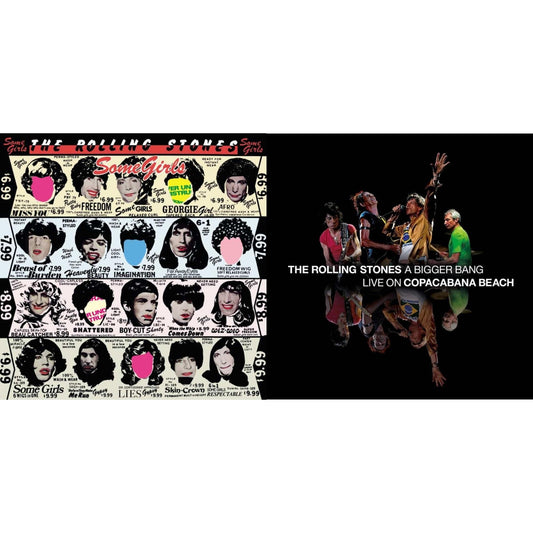 Rolling Stones - Bigger Bang Live On Copacabana Beach (Multi Color Vinyl/3LP) & Some Girls