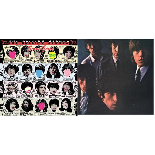 Rolling Stones - Rolling Stones No.2 (180G) & Some Girls - LP Vinyl Bundle