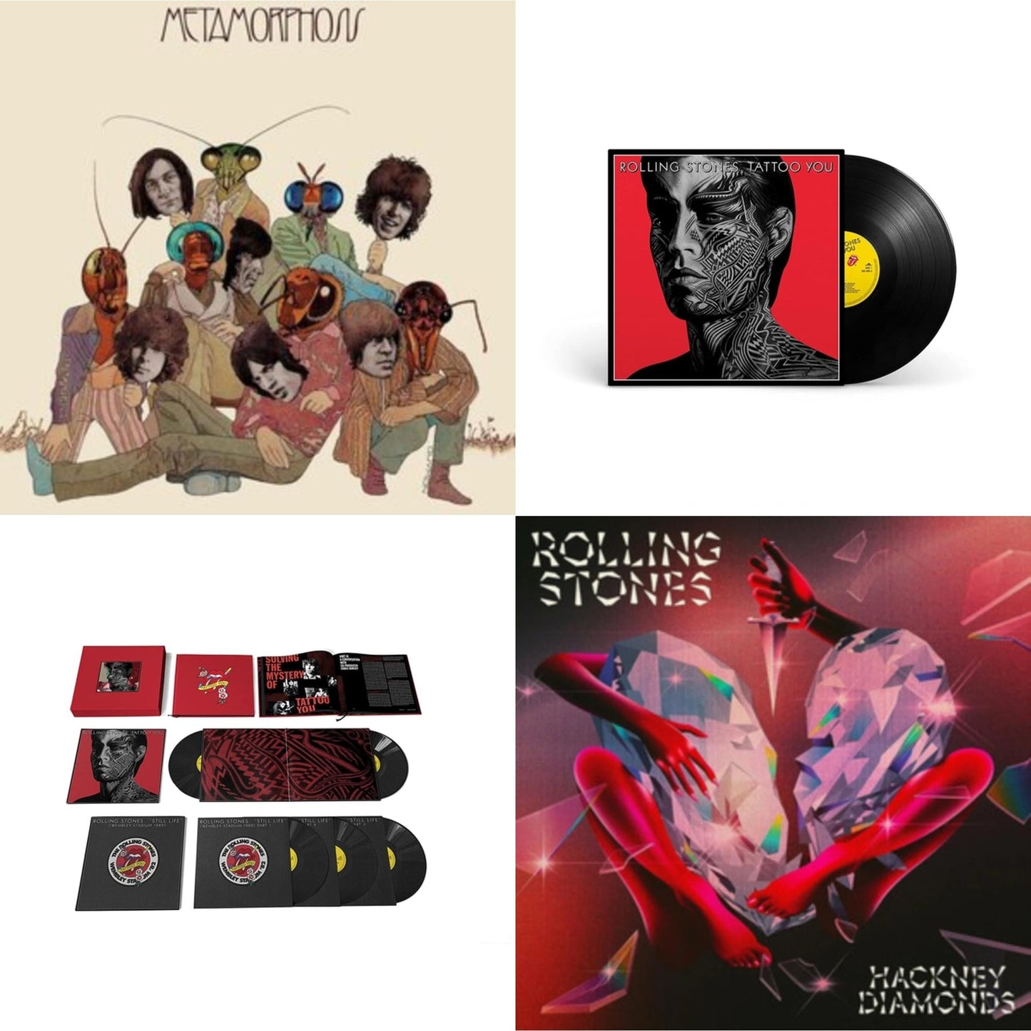 Rolling Stones - Metamorphosis & Tattoo You (2021 Remaster) & Tattoo You (2021 Remaster/5LP Box Set) & Hackney Diamonds