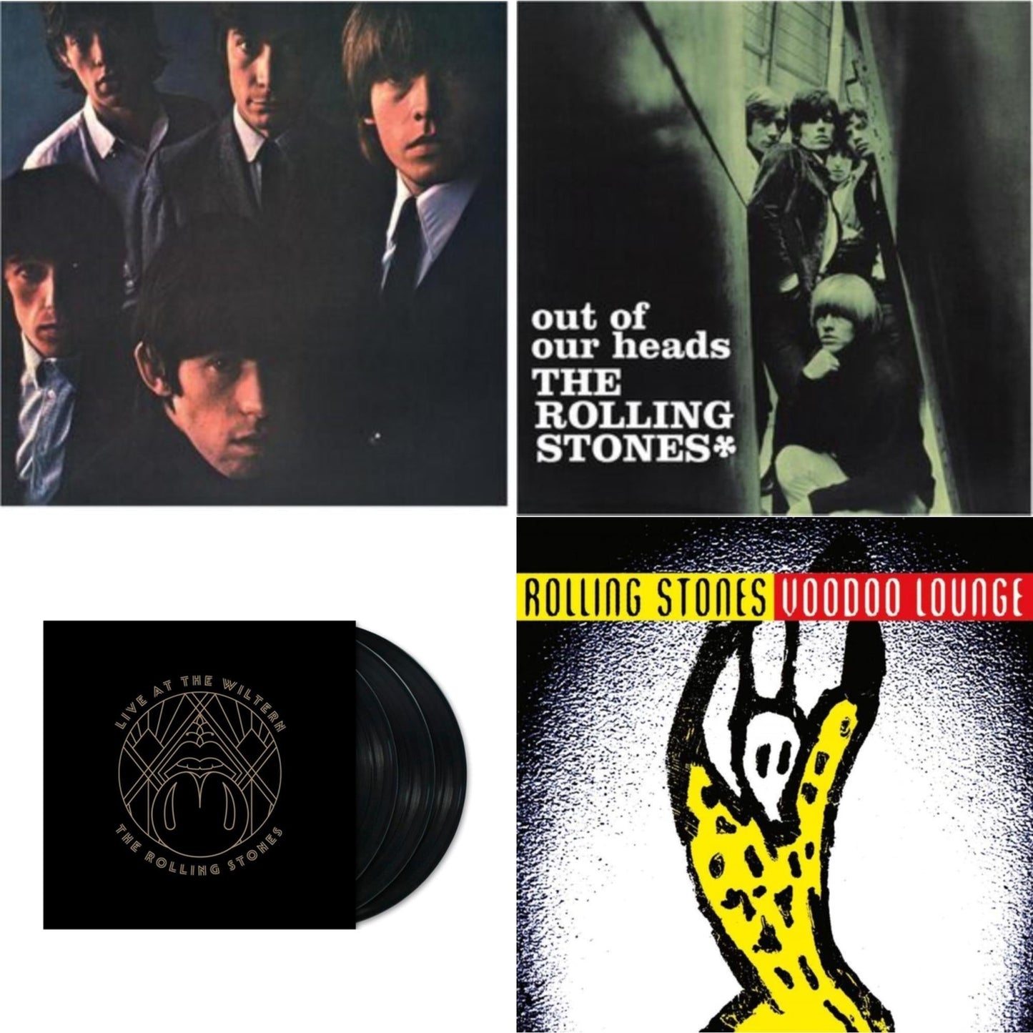 Rolling Stones No.2 (180G) & Out Of Our Heads (Uk) & Live At The Wiltern (3LP) & Voodoo Lounge (30Th Anniversary) (Red/Yellow Vinyl/2LP)