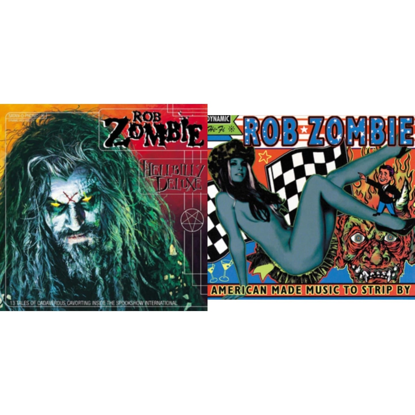 Hellbilly Deluxe & American Made Music To Strip By (2LP)