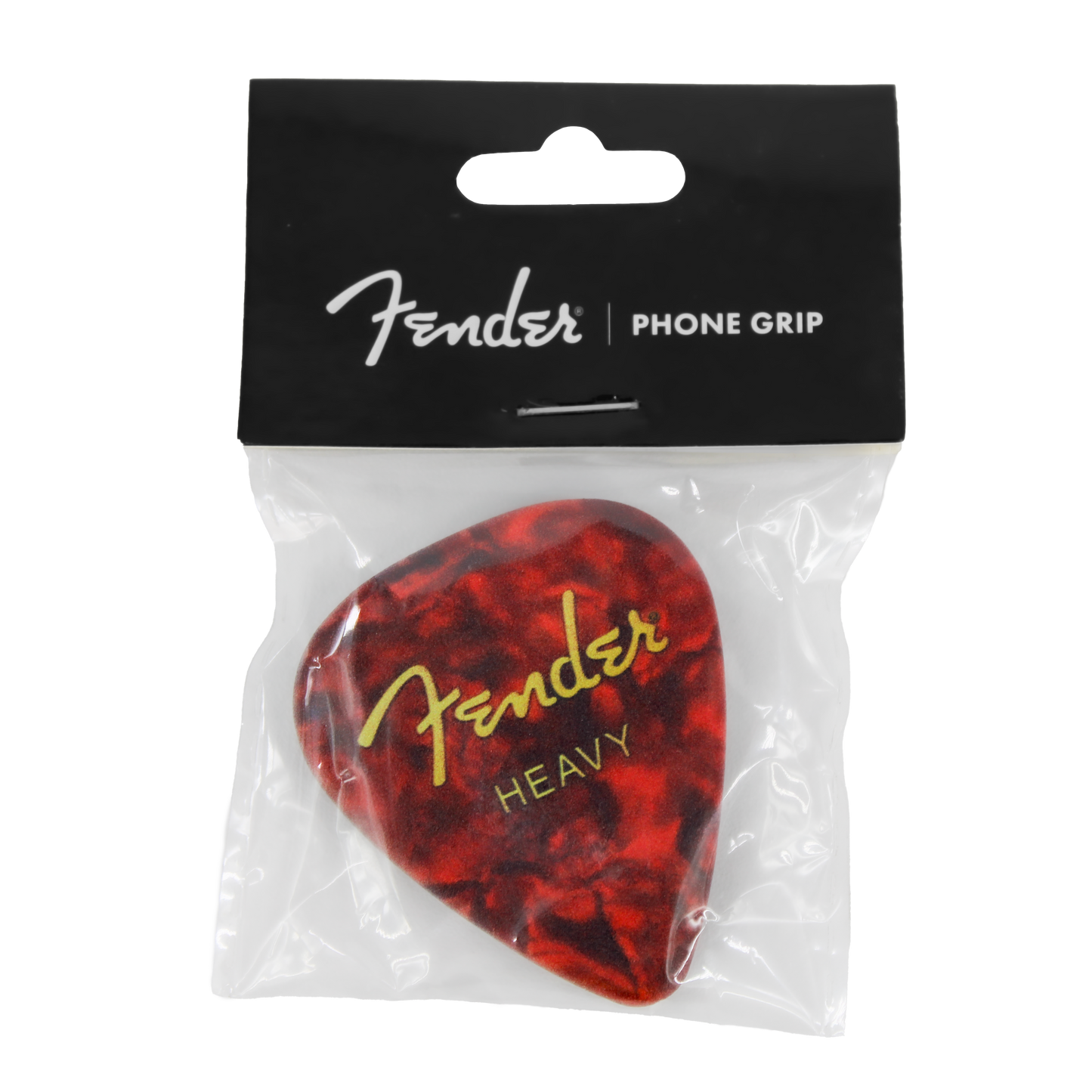 Fender guitar pick phone grip (Red)