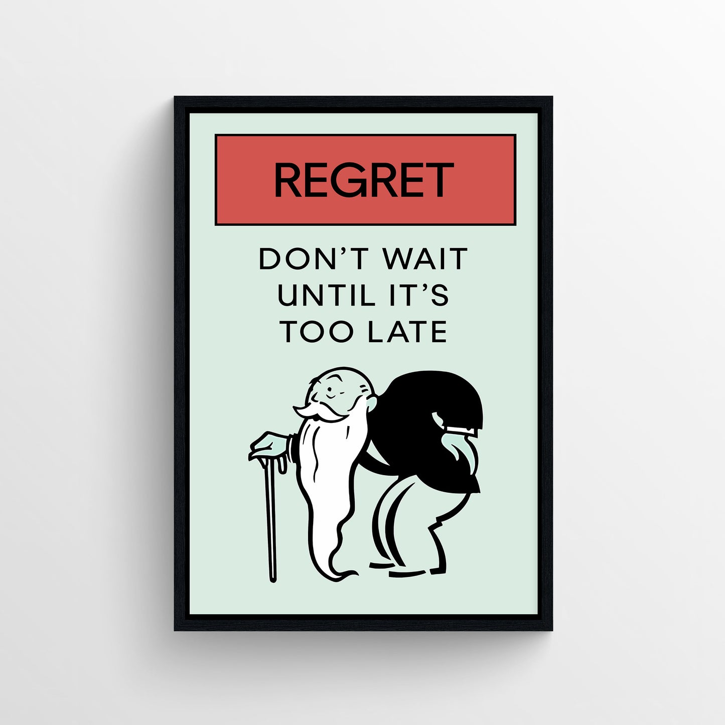 Regret Monopoly Poster