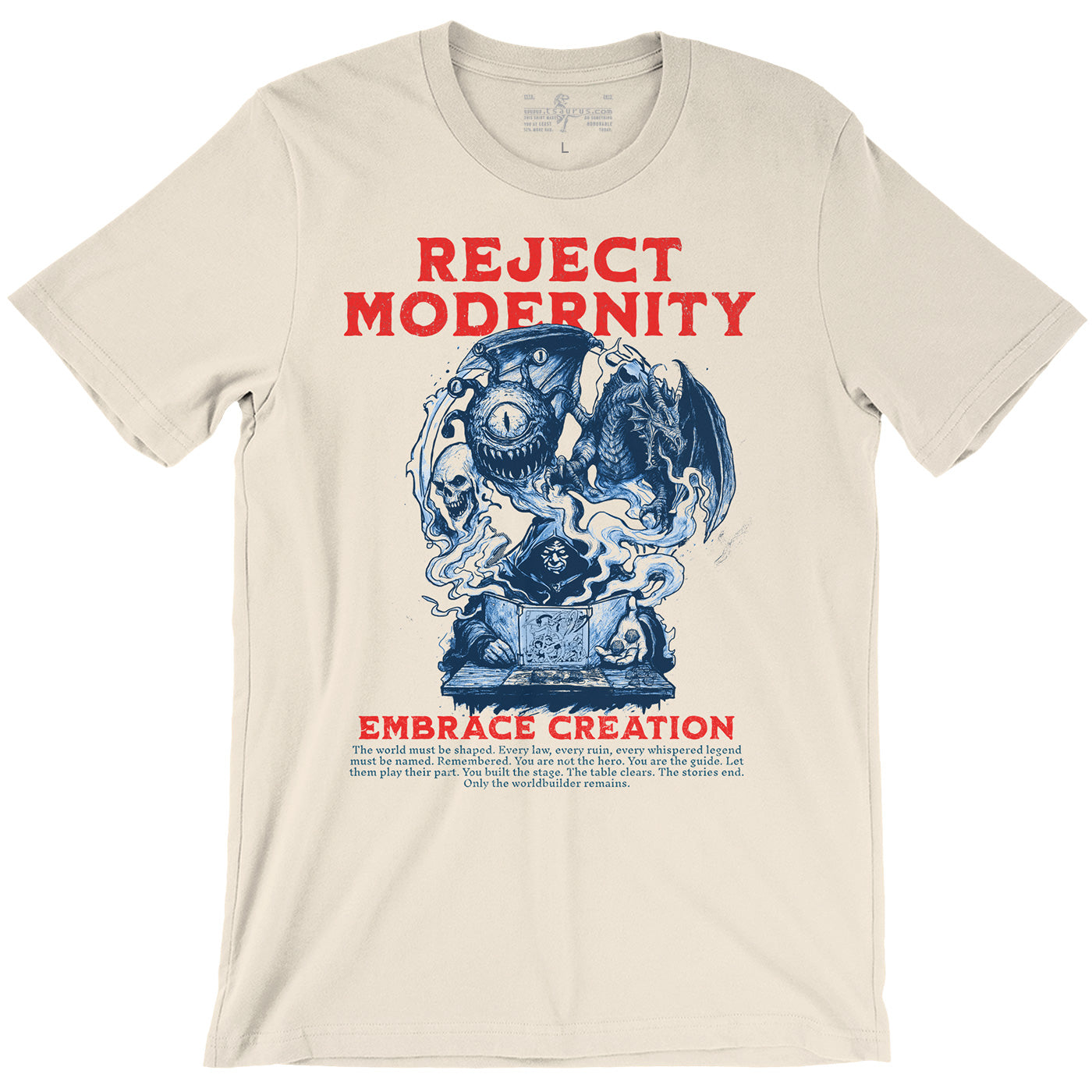 Reject Modernity - Dungeon Master Tee