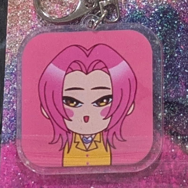 K-POP DEMON HUNTERS Chibi Keychain – Individual Member Series