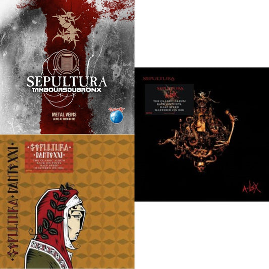 Sepultura - Metal Veins - Alive At Rock In Rio (Limited/2LP) & Dante Xxi & A-Lex (2LP)