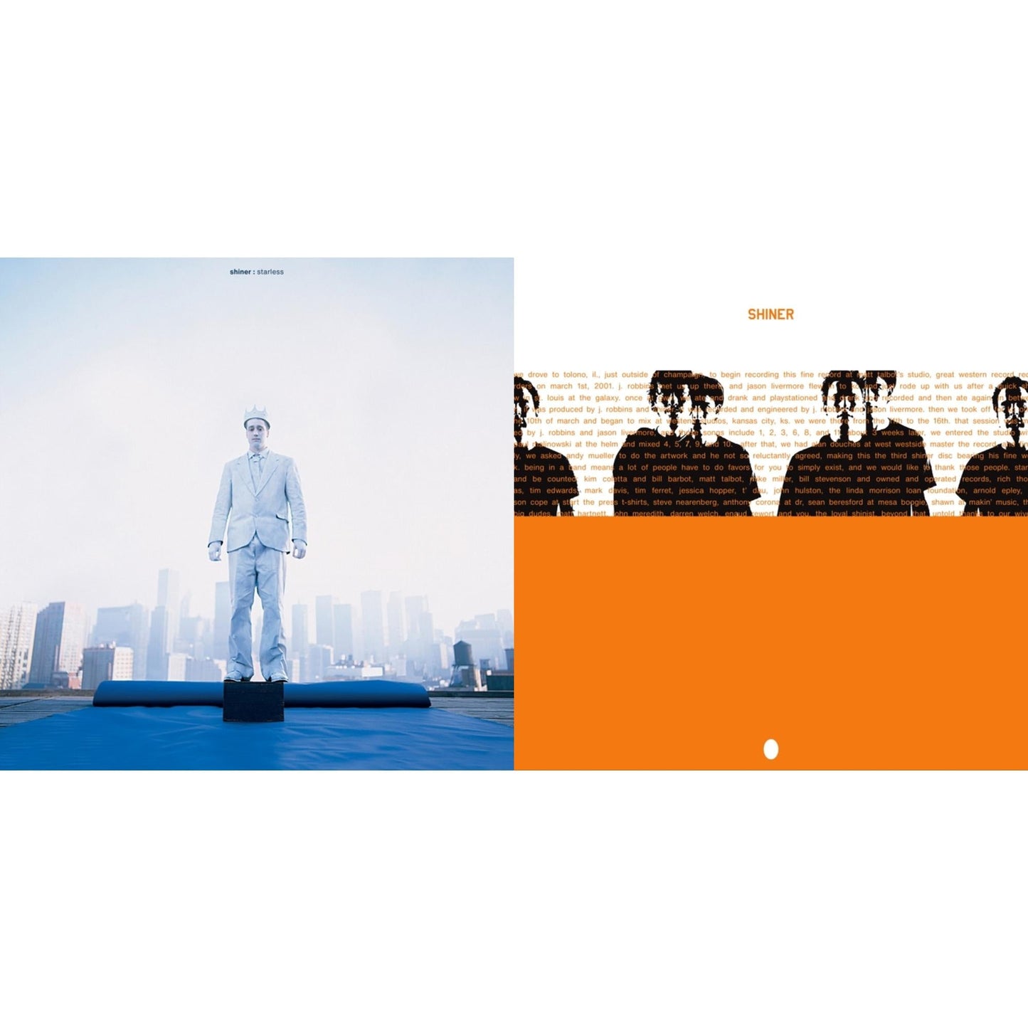 Starless (Transparent Blue LP Vinyl) & Egg (Orange LP Vinyl)