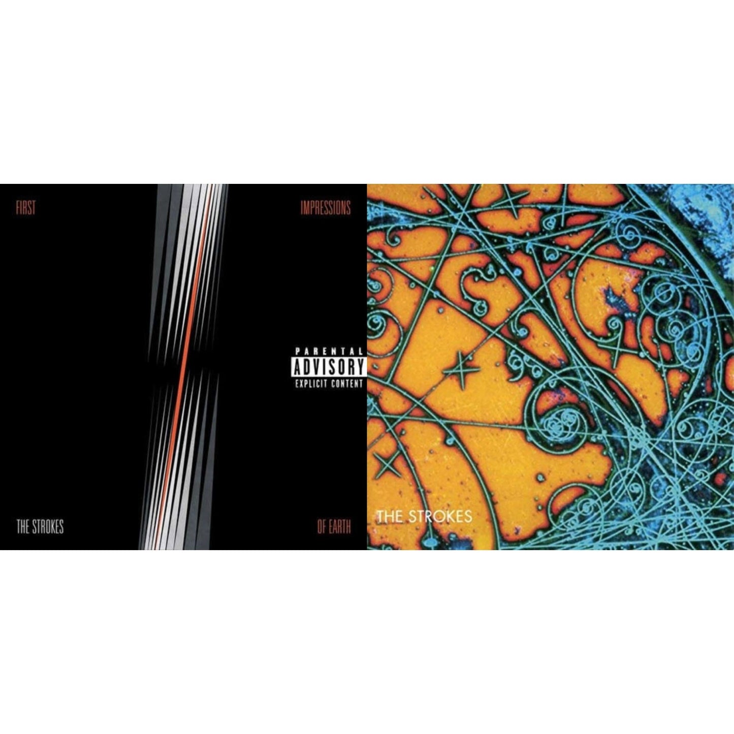 Strokes - Is This It & First Impressions Of Earth - LP Vinyl Bundle