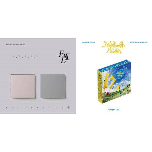 Fml (10Th Mini Album) (Carat Ver.) & Seventeen 11Th Mini Album Seventeenth Heaven (Carat Ver.)